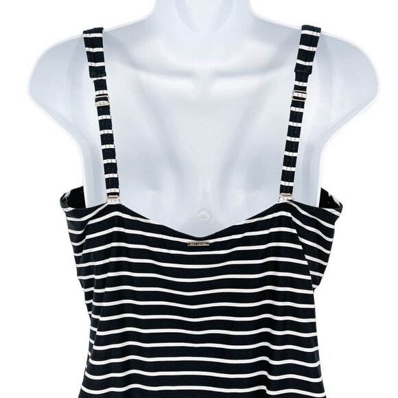 Sea Level Swim Australia Charmarel Square Neck One Piece Bikini Swimsuit Stripe - Picture 7 of 13